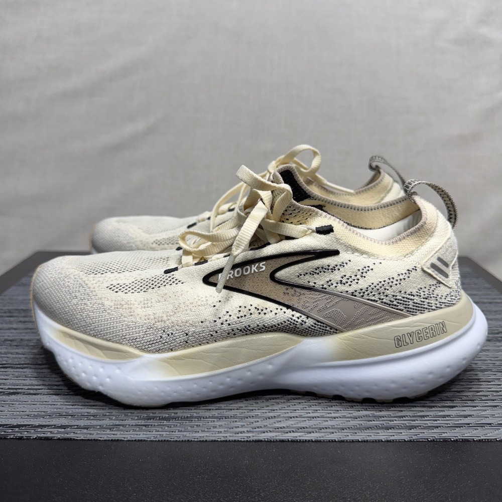 Brooks Glycerin StealthFit 21 Shoes - Womens 7.5 - Beige Cream 1204101B108